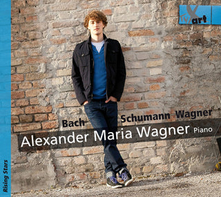 the album cover for Bach / Schumann / Wagner - Works for Piano