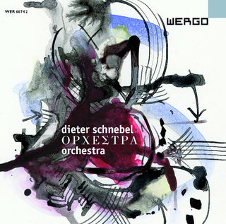 the album cover for Schnebel Orchestra / Various - Schnebel: Orchestra / Various