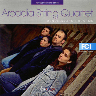 the album cover for Mendelssohn / Arcadia String Qrt - Mendelssohn & STR QRTS
