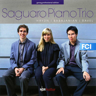 the album cover for Haydn / Saguaro Piano Trio - Pno Trios