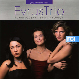 the album cover for Tchaikovsky / Evrus Trio - Pno Trios