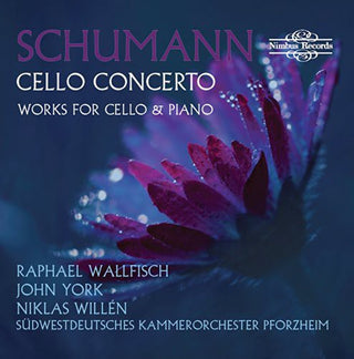 the album cover for Schumann / Wallfisch / Willen - Cello Concerto & Works for Cello & Piano
