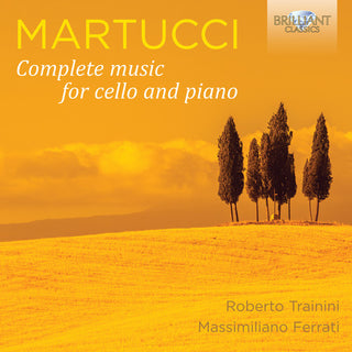 the album cover for Roberto Trainini Massimili - Complete Music for Cello & Pno
