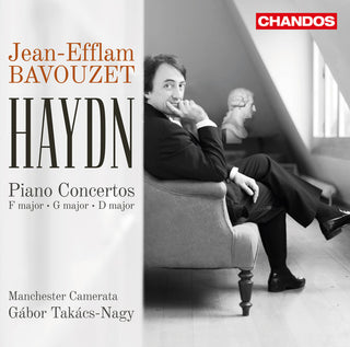 the album cover for Haydn / Bavouzet / Manchester Camerata / Takacs - Pno Cons 3 4 & 11