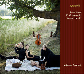 the album cover for Haas / Adamas Qrtt - STR QRTS