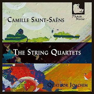 the album cover for Saint-Saens / Quatuor Joachim - STR QRTS