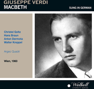 the album cover for Verdi / Argeo Quadri - MacBeth