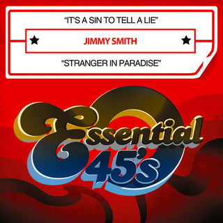 the album cover for Jimmy Smith - It's a Sin to Tell a Lie / Stranger in Paradise