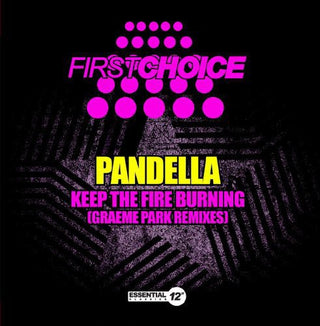 the album cover for Pandella - Keep the Fire Burning (Graeme Park Remixes)