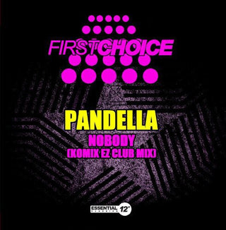 the album cover for Pandella - Nobody (Komix Ez Club Mix)
