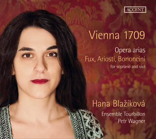 the album cover for Blazikova / Wagner - Vienna 1709