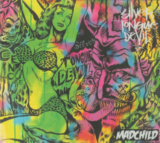 the album cover for Madchild - Silver Tongue Devil [Digipak]
