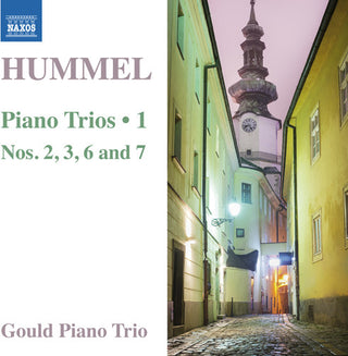 the album cover for Hummel / Gould Pno Trio - Pno Trios 1