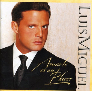 the album cover for Luis Miguel - Amarte Es Un Placer