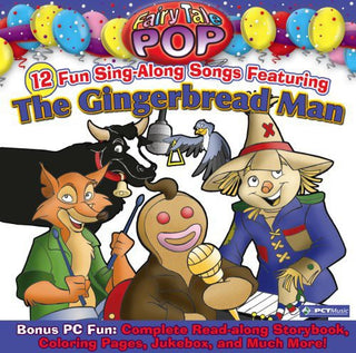 the album cover for Fairy Tale Pop - The Gingerbread Man