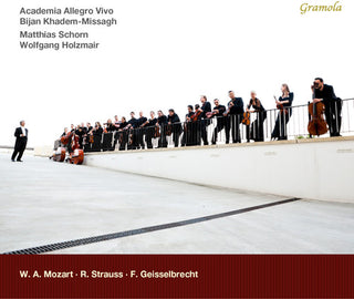 the album cover for Mozart / Strauss - Orchl Works