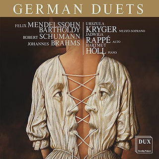 the album cover for Mendelssohn / Schumann - German Duets