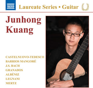the album cover for Mangore / Bach / Granados / Mertz / Junhong - Guitar Recital