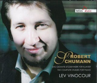 the album cover for Schumann / Vinocour - Comp Studies for Pno
