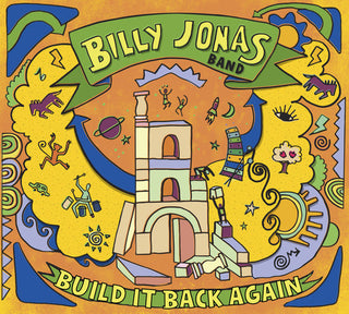 the album cover for Billy Jonas - Build It Back Again