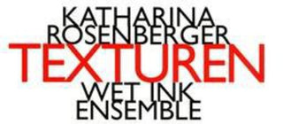 the album cover for Katharina Rosenberger - Text Uren