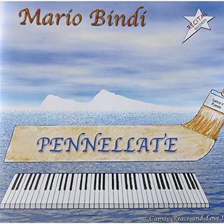 the album cover for Mario Bindi - Pennellate