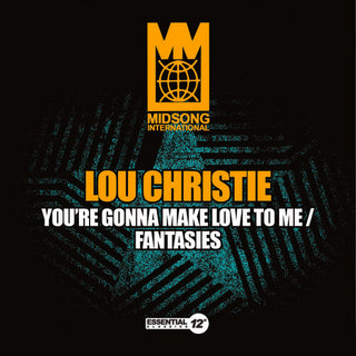 the album cover for Lou Christie - You're Gonna Make Love to Me / Fantasies