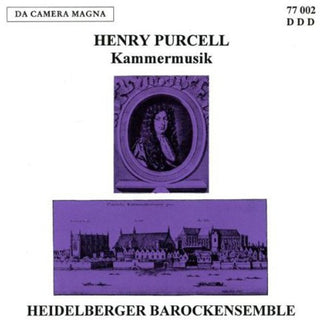 the album cover for Purcell / Heidelberger - Triosonatas for 2 Violins