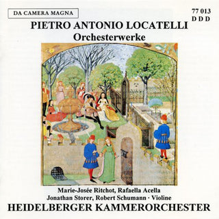 the album cover for Locatelli / Heidelberger - Con Grossi 128 Son