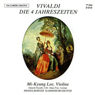 the album cover for Vivaldi / Lee - Four Seasons