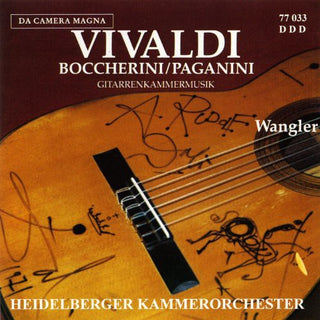 the album cover for Vivaldi / Preis / Heidelberger - Con for Guitar 3