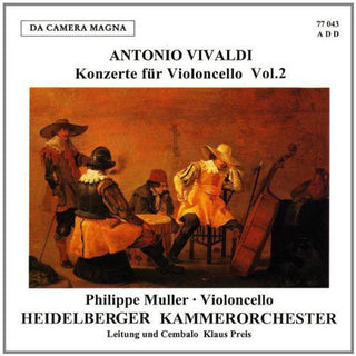 the album cover for Vivaldi - Cons for Violon Cello
