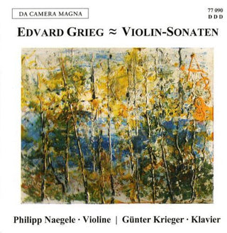 the album cover for Grieg / Naegele / Klecka - Violin Sons 1 & 2