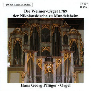 the album cover for J Bach S / Fluger - Toccata & Fuge BWV 540 Partita