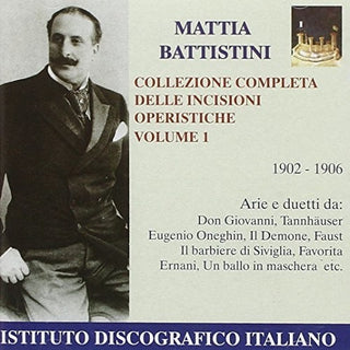 the album cover for MATTIA BATTISTINI - Opera Arias