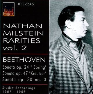 the album cover for NATHAN MILSTEIN - Nathan Milstein Rarities