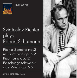 the album cover for Schumann / Richter - Sviatoslav Richter Plays Robert