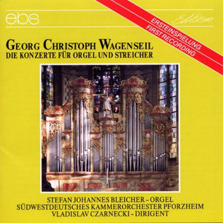 the album cover for Wagenseil / Czarnecki - 6 Cti for Organ & Orch