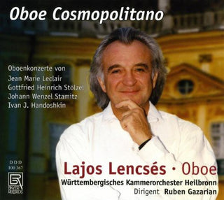 the album cover for Leclair / Lencses - Oboe Cosmopolitano