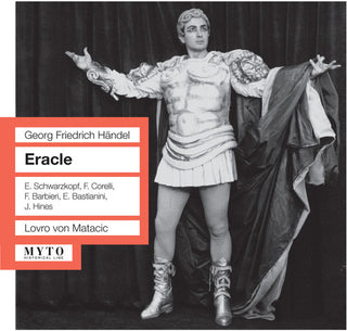 the album cover for Handel / Hines / Barbieri / Corelli / Matacic - Eracle Dramma