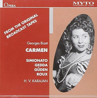 the album cover for Berlin Philharmoniker - Carmen
