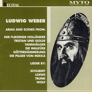 the album cover for Ludwig Weber / Schubert / Loewe / Trunk / Wolf - Recital 1936-1948: Der Fliegende Hollander