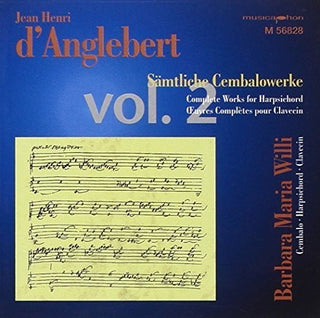 the album cover for Barbara Maria Willi - Complete Orig Works for Harpsichord #2