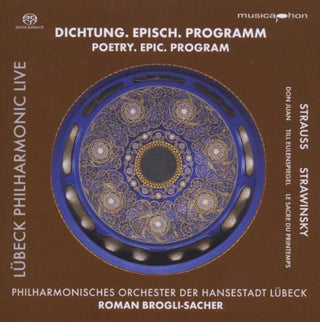 the album cover for Roman Brogli-Sacher - Lubeck Philharmonic Live 4