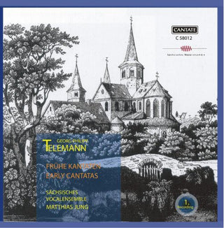 the album cover for Saxon Vocal Ensemble - Early & Unpublished Cantatas