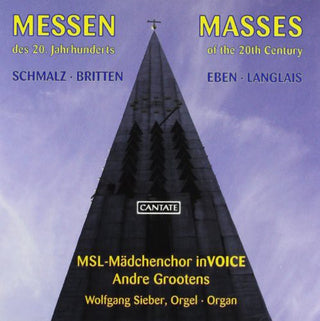 the album cover for Wolfgang Grootens - Masses of the 20th Century