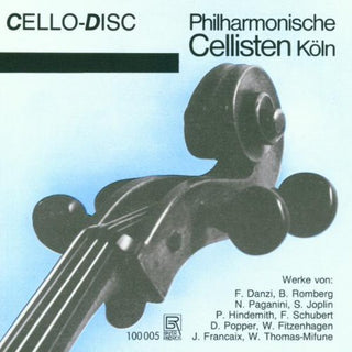the album cover for Danzi - Philharmonische Cellisten Koln