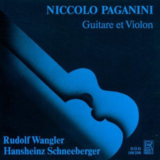 the album cover for Paganinin - Guitare Et Violon
