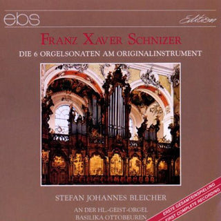 the album cover for Schnizer / Bleicher - 6 Orgel Sons