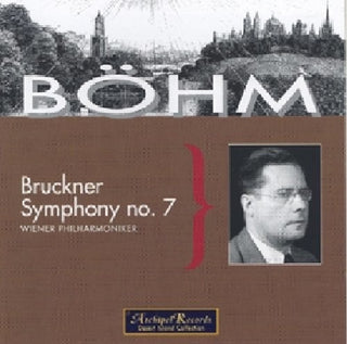 the album cover for Bruckner / Bohm - Sinfonie 7 / Wiener Phil. B